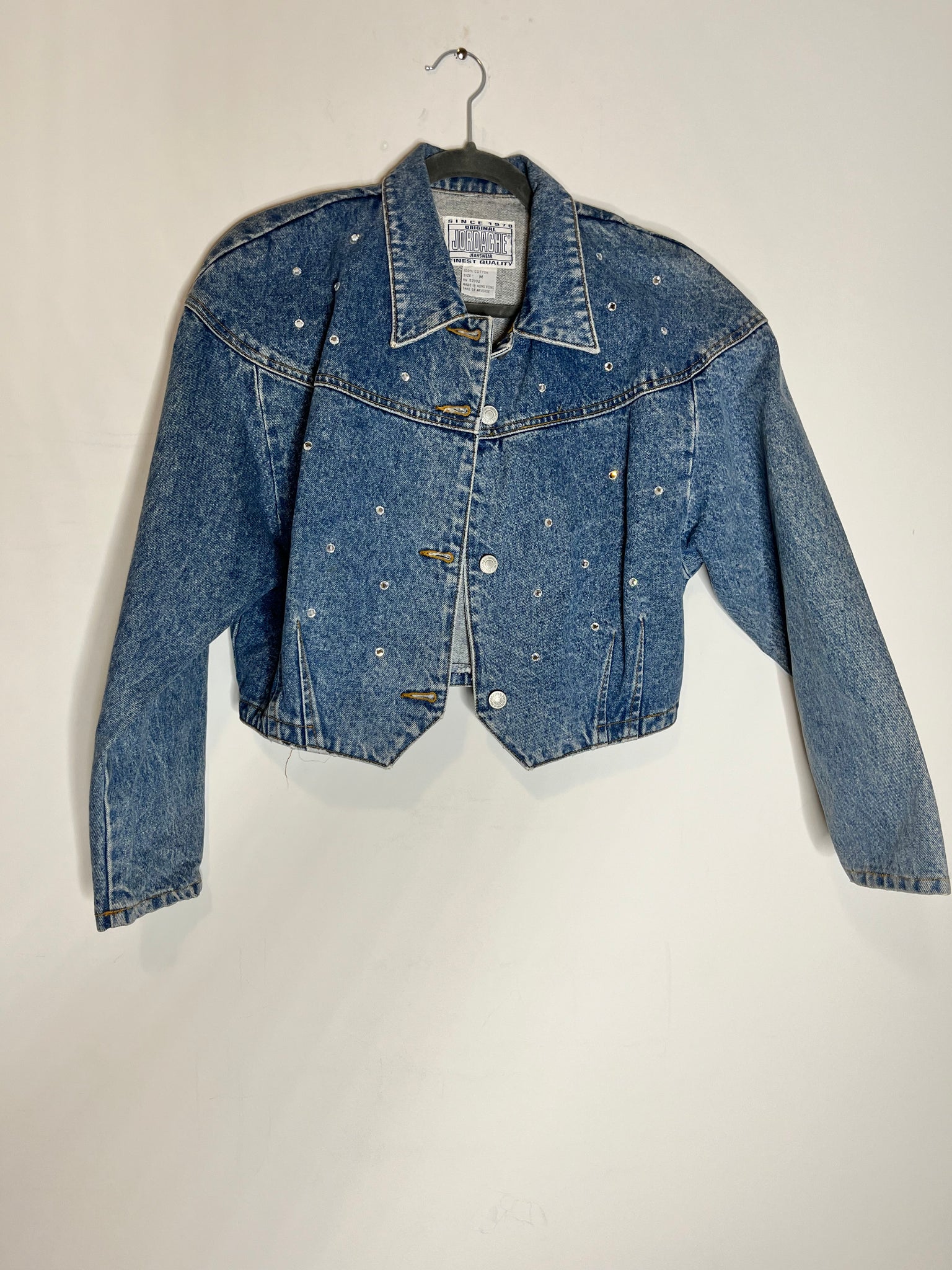 Jordache Vintage Denim Cropped Jacket
