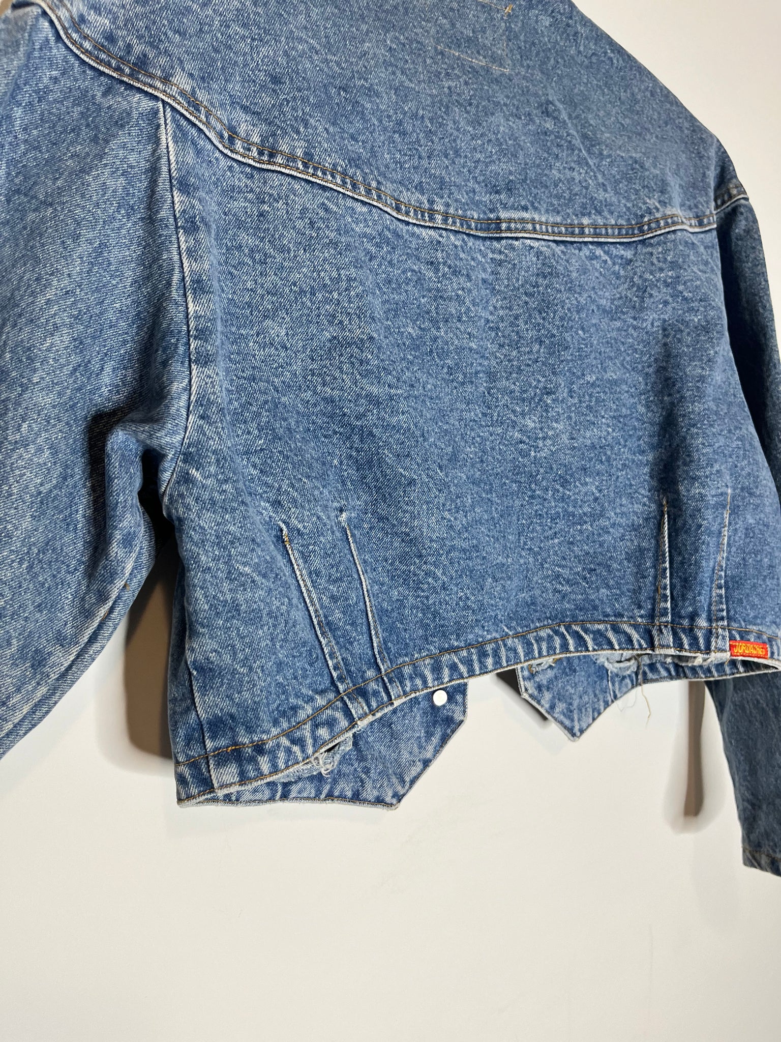 Jordache Vintage Denim Cropped Jacket