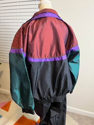 Two piece jogger track sweat swish suit NWT